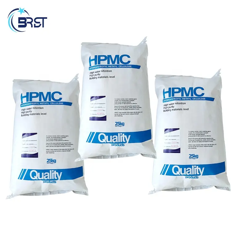 Độ nhớt cao công nghiệp hóa chất bột hydroxy Methyl Propyl cellulose HPMC 200000 cho khô mix morta