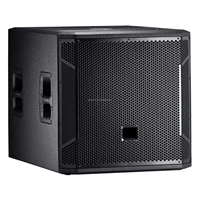 Gooermi STX815S Haut-parleur passif à 2 canaux de 15 pouces 8 ohms AC avec enceinte en métal néodyme Surround Sound - Utilisation professionnelle PA/FOH sur scène Durable