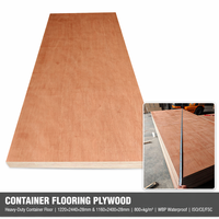 Contrachapado de Grado Marino, Contrachapado Impermeable WBP con Pegamento Fenólico, Lámina de Contrachapado Marino para Encofrados de Construcción