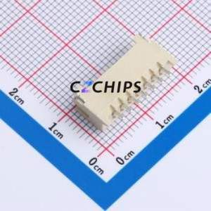 BX-HY2.0-7PWT Wire-to-Board Pin Header SMD,P=2mm,Horizontal Mount Connector 1x7P 2mm Horizontal Mount HY - Product Image 2