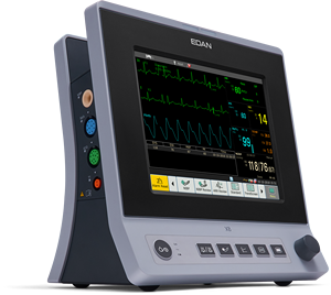 Monitor de Pacientes Veterinarios Compacto Edan X8 VET para Clínicas y Hospitales, Compatible con Monitoreo de ECG, NIBP, SpO2, Temperatura y CO2 - Product Image 2
