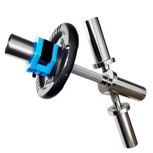 Toptons toptons dumbell ידית לוחיות מתאים 2 צלחות משקל אינץ 'אידיאלי עבור אימון כוח כושר ביתי - Product Image 2