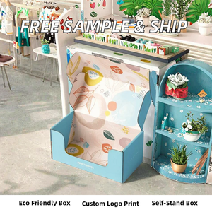 Clothing Scarves & Sweater T-Shirt Self Erecting Paper Packaging Boxes with Embossing Recyclable Corrugated Board - Product Image 2