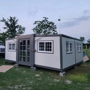Casa Contenedor Prefabricada de Paneles Sándwich Plegable Móvil de 20 pies 40 pies, 2, 3, 4 Dormitorios, Diseño Moderno Expandible, Hotel al Aire Libre - Product Image 5