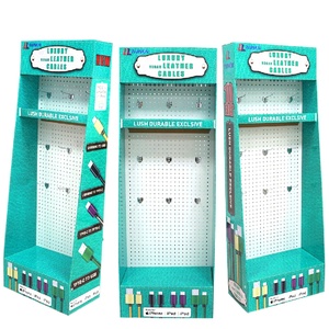 Các tông sàn móc hiển thị giá carton móc <span class=keywords><strong>PEG</strong></span> hộp hiển thị siêu thị POS <span class=keywords><strong>Pop</strong></span> giấy các tông hiển thị đứng với móc - Product Image 6