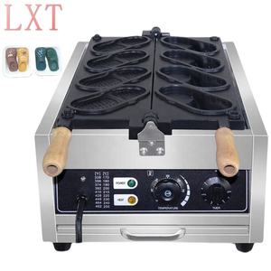 Machine de fabrication de gaufres électriques en forme de chaussures Revêtement antiadhésif Machine à pain en forme de <span class=keywords><strong>chaussure</strong></span> 4 pièces Baker Commercial - Product Image 1