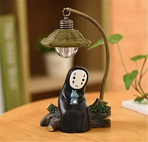 Lampu Meja Resin Jepang untuk Anak, Lampu Meja Hadiah Anak, Lampu Dekorasi Rumah Mainan Resin Jepang untuk Pria, Lampu Malam