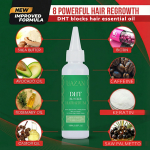 Shampoo et après-<span class=keywords><strong>shampoing</strong></span> bloquant la DHT pour la croissance des cheveux en marque propre avec logo, sérum capillaire naturel sans sulfate pour la croissance des cheveux - Product Image 5