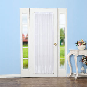 ผ้าม่านโปร่งแสงสีขาวแบบกำหนดเองสำหรับประตูหน้าต่าง ผ้าม่านโปร่งแบบฝรั่งเศส - Product Image 5