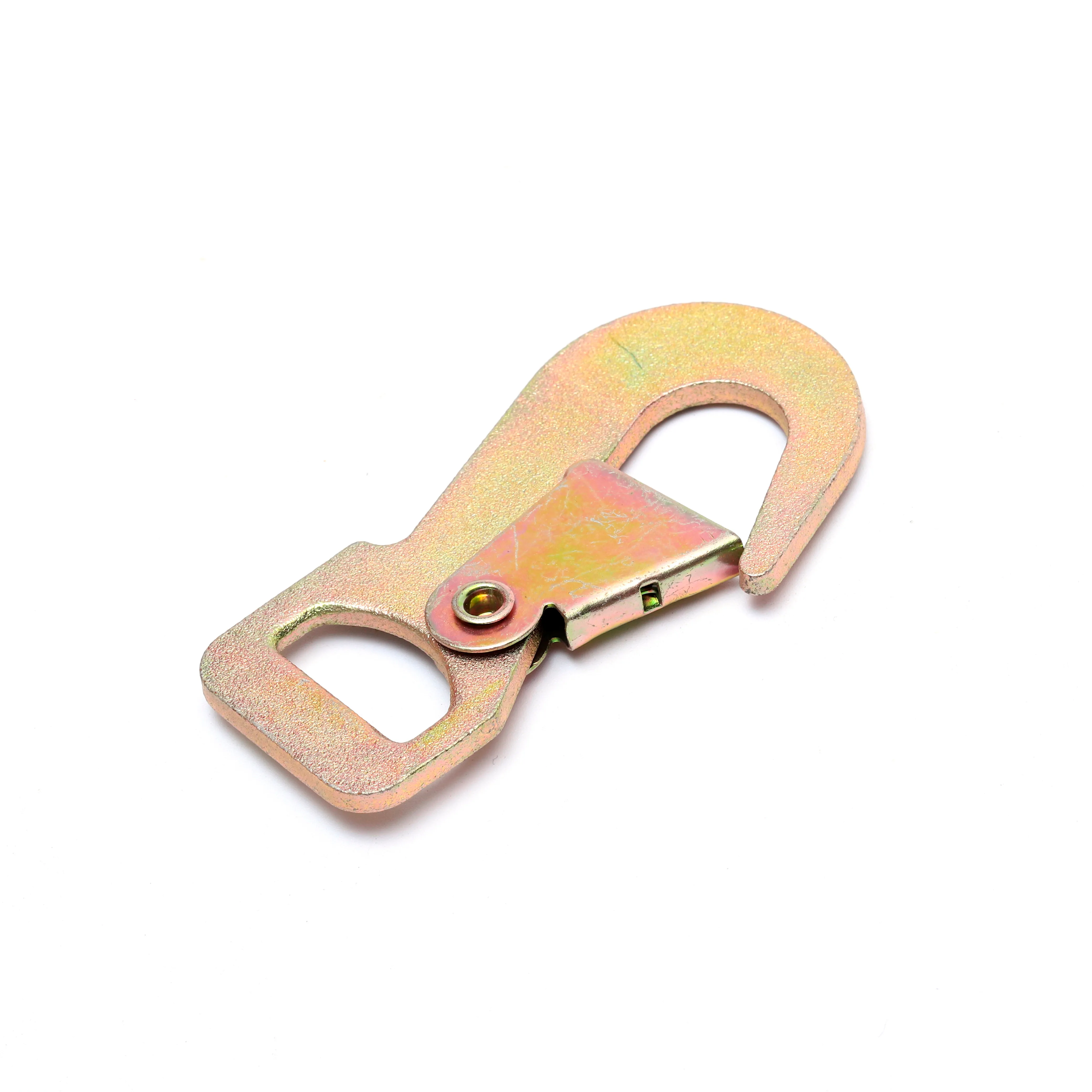 1inch 0.8T 800kg flat snap hook with latch for ratchet tie down strap