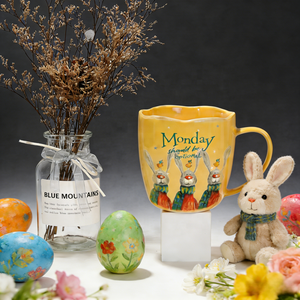 Wholesale Custom <strong>Easter</strong> Bunny Series Ceramic Coffee Milk <strong>Mugs</strong> for Gifting Home Use or Office Use Lovely Rabbits Factory Price - Product Image 4