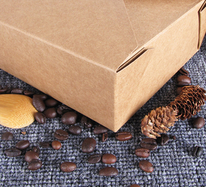 Phân Hủy Sinh Học Kraft Hộp Giấy Tráng Miệng Bánh Sandwich Cupcake Salad Thực Phẩm Takeaway Container Box Đối Với Đảng Dã Ngoại - Product Image 3