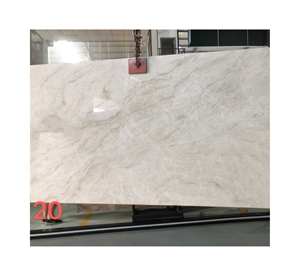 Dalle de pierre en quartzite blanc de haute qualité, marbre Taj Mahal - Product Image 1