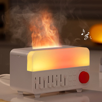 Diffuseur d'arômes à bruit blanc A14 avec minuterie de 5 heures, éclairage à deux niveaux, capacité de 150 ml d'eau, humidificateur rechargeable pour hôtel et maison
