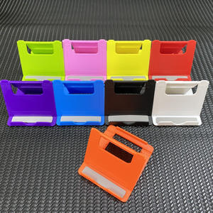 Penyangga Ponsel Lipat Universal Logo Kustom, Dudukan Handphone Plastik untuk Hadiah Promosi Bisnis - Product Image 2