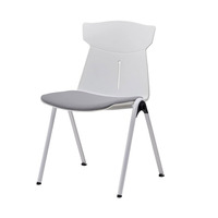Chaise de conférence en maille pour salle de réunion, chaise de bureau pour formation