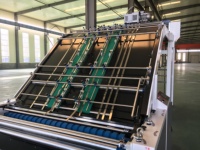 Machine de plastification de papier automatique, contenant en carton ondulé, avec cannelure, prix d'usine,
