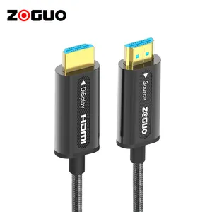 Kabel kustom tersedia Hdmi 8K, 40M 50M 60M 70M 80M panjang kustom optik aktif kinerja tinggi dengan konektor tipe A