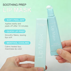 Mascarilla Labial Suavizante de Etiqueta Privada OEM ODM, Prepara los Labios Ásperos para el Color de Labios, Efecto Refrescante de Mentol, Celulosa Vegetal, Suave y Delicada, Desprendible - Product Image 4
