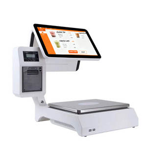 Caja Registradora de pesaje de <span class=keywords><strong>supermercado</strong></span>, pantalla táctil de alta precisión, pago rápido para tiendas de alimentos frescos - Product Image 6