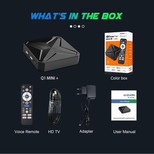Q1mini + pour Bluetooth RK3518 <span class=keywords><strong>Android</strong></span> 14 décodeur réseau nouveau système d'interface utilisateur double TV Box processeur Quad Core prend en charge 8K - Product Image 3