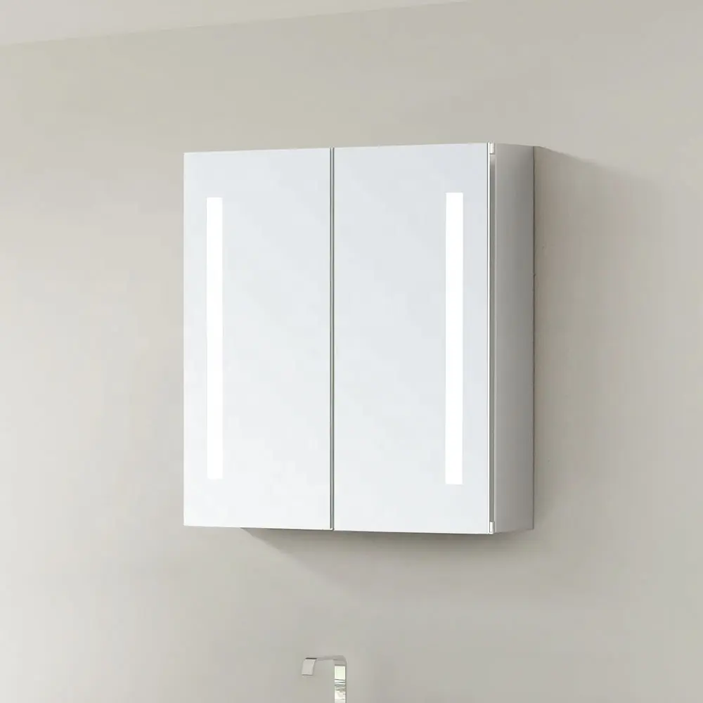 Verzonken Of Oppervlak 30 Inch Led Spiegel Medicijnkastje Met Defogger Badkamer Mirrored Medicijnkastje Met Led Verlichting