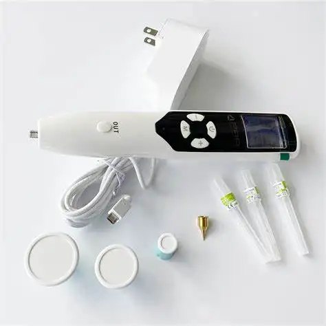 Korea 2 In 1 Plasma Ozon Douche Jet Koud Plasma Pen Voor Acne Schoonheid Plasma Laser Pen