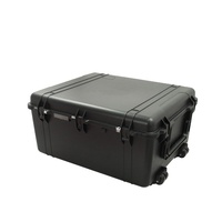Grande mallette de transport en plastique rigide, étanche IP67, antichoc, pour équipement audio et vidéo, drones et outils, mousse personnalisable