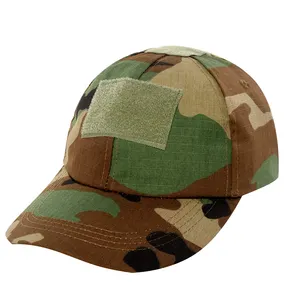 XINXING OEM ODM Hat Woodland Camouflage Camo Baseball Sports Tactical Combat Cap BC21