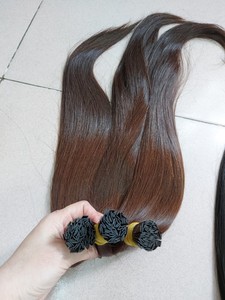 ผมต่อแบบ I-Tip เวียดนามแท้ ไม่หลุดร่วง สีคาราเมล บาลายาจ แบบ Double Drawn ขายส่ง - Product Image 6