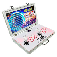 Pandora 2026 Nouvelle machine d'arcade portable pliable de 21 pouces pour deux joueurs, console de jeu rétro tout-en-un avec double joystick