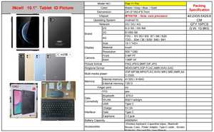 Tablet Android 10 al por Mayor 2026, 10.1 Pulgadas, Octa Core, 128GB, 5G LTE, Wi-Fi, Pantalla Capacitiva IPS, para Negocios y Oficina - Product Image 6