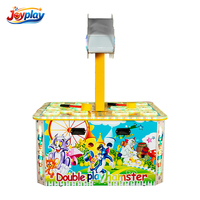 Joyplay Machine de jeu d'arcade pour enfants, à monnayeur, jeu de frappe 2 joueurs, Knock Hamster