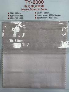 Vải satin bóng twill rộng 150cm, vải polyester đàn hồi mật độ cao dùng cho rèm sân khấu & trang trí - Product Image 4