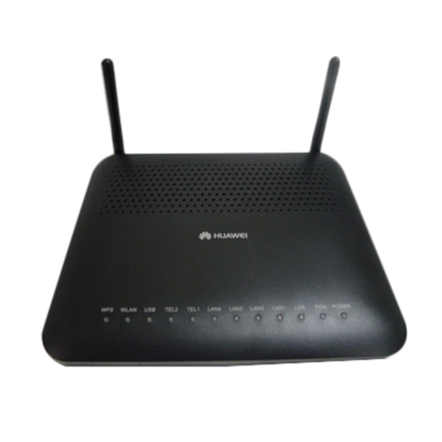 Hot sale HG8245 Epon/Gpon Ont 4GE+1POTS+1USB+WIFI Router Machine WIFI Router Onu With English Firmware Onu For FTTH