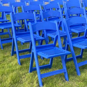 Coussin de siège à lattes en résine pliable, durable et imperméable, pour événements extérieurs, mariages, fêtes, banquets et <span class=keywords><strong>Wimbledon</strong></span> - Vente en gros - Product Image 3