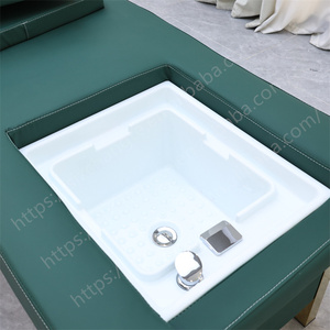 High <strong>Quality</strong> Modern Eco-Friendly Multifunctional Salon <strong>Furniture</strong> Electric <strong>Water</strong> Circulation Head Therapy Shampoo Bed Foot Spa - Product Image 5