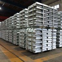 Lingote de zinc Fabricante Lingote de zinc Lingote de aleación de aluminio de zinc 99.995