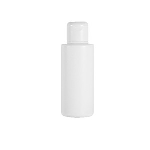 White <b>Plastic</b> Bottle 100Ml Flat Shoulder Flip Top <b>Cap</b> Cosmetic Refill Bottle PET Material - Product Image 4