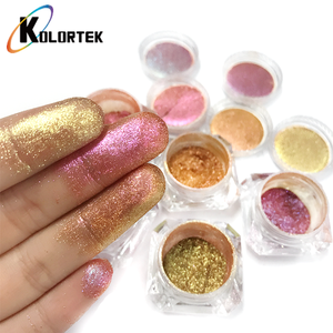 Kolortek caméléon fard à paupières duochrome mica poudre étiquette privée fard à paupières pigment - Product Image 2
