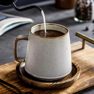 Cartoon Style Porcelain Coffee & Tea Mug <b>Large</b> Capacity Food <b>Safe</b> Microwave Dishwasher <b>Safe</b> Reusable for Office Home Use - Product Image 2