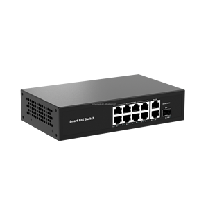 Switch PoE 10 ports 10/100 Mbps avec 8 ports PoE, 2 ports Uplink, 1 port SFP 1000M, non géré, nouvelle série CCTV originale en stock - Product Image 4
