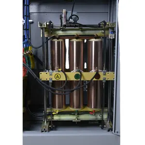 Stabilisateur de tension automatique à 3 phases 220V/380V/415V SBW 400KVA 500KVA 600KVA pour machine CNC