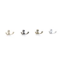 Crochets muraux en métal robustes de style moderne pour manteaux, adaptés aux cuisines et aux salons, OEM et ODM disponibles