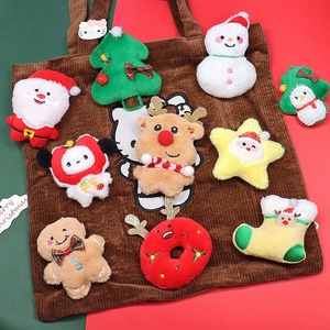 Nuevo broche de Navidad DIY, accesorio colgante, Papá Noel, Reno, muñeco de peluche, oso, algodón PP <span class=keywords><strong>para</strong></span> ropa, zapatos, sombreros - Product Image 2