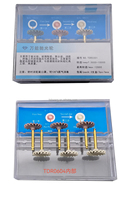 Kit de Ruedas de Pulido para Laboratorio Dental Multimaterial, Autoclavable, para Zirconia, Vidrio, Cerámica, Polímero, Resina Compuesta