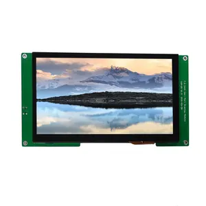7 pollici Intelligente UART LCM Display 1024*600 IPS TFT LCD Modulo Display Con Touch Screen