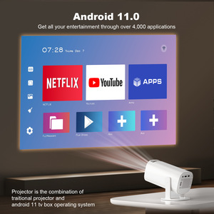 P30 Portable <b>Projector</b> 4K <b>Android</b> Home Theater WiFi6 Built-In Battery Adjustable Holder - Product Image 2