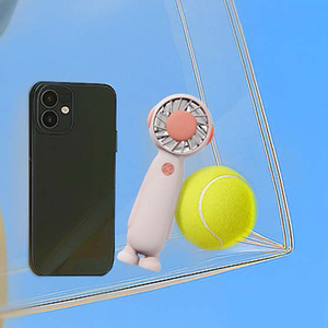 Mini Người Hâm Mộ Nhà Sản Xuất Bán Buôn <span class=keywords><strong>Fan</strong></span> Hâm Mộ Cầm Tay Có Thể Sạc Lại 1200MAh Túi Xách Tay Người Hâm Mộ - Product Image 5