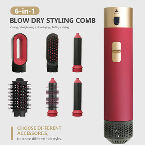Asciugacapelli Professionale <span class=keywords><strong>5</strong></span> <span class=keywords><strong>in</strong></span> <span class=keywords><strong>1</strong></span> per Salone, Ferro Arricciacapelli e Lisciante a Doppio Uso, Ferro per Onde Grandi, <span class=keywords><strong>Spazzola</strong></span> Riscaldante Elettrica - Product Image 3